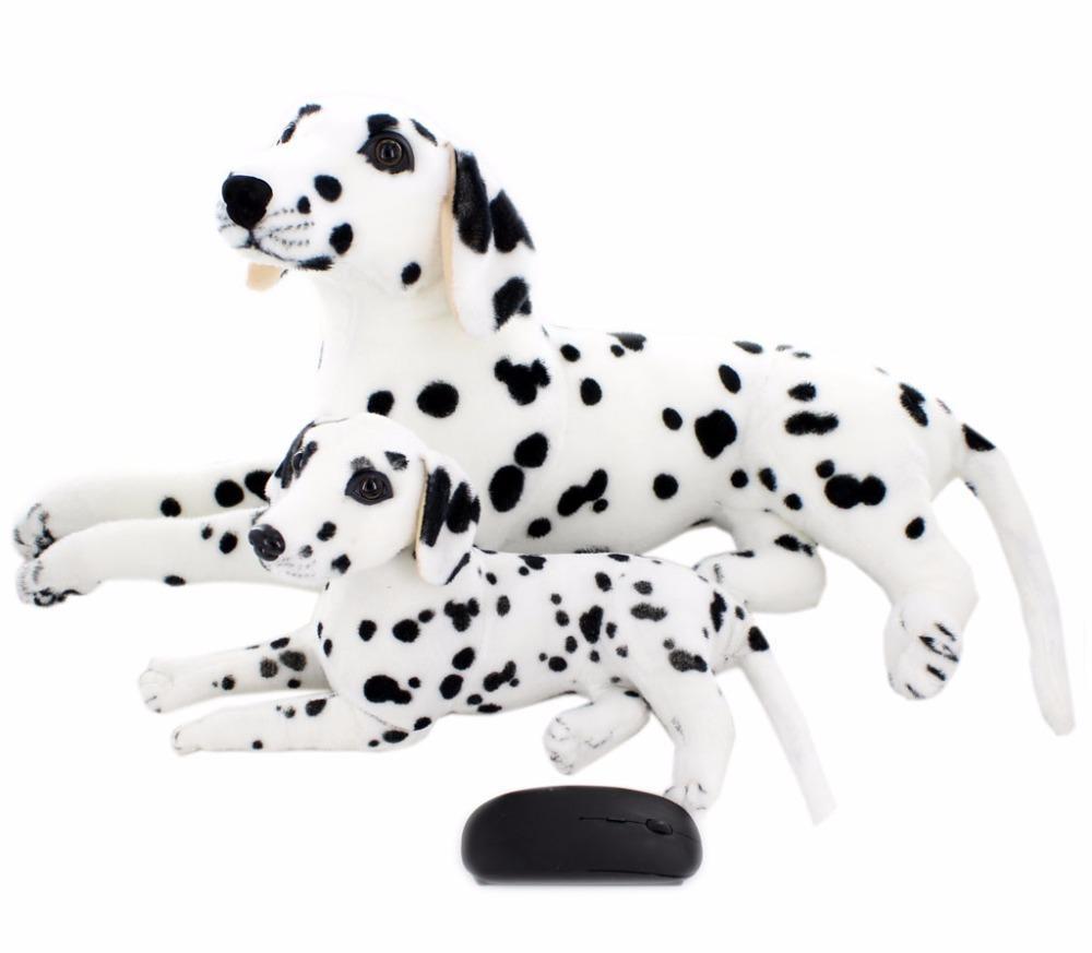 Brinquedo de pelúcia macio de pelúcia para cachorro dálmata