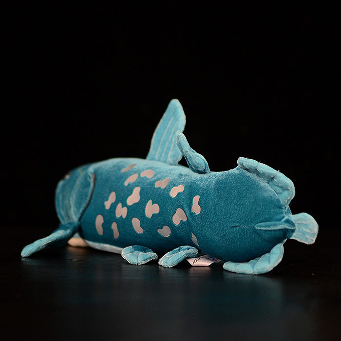 צעצוע קטיפה ממולא רך של דג Coelacanth