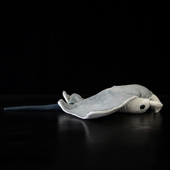 Devil Ray Fish Mobula צעצוע קטיפה ממולא רך