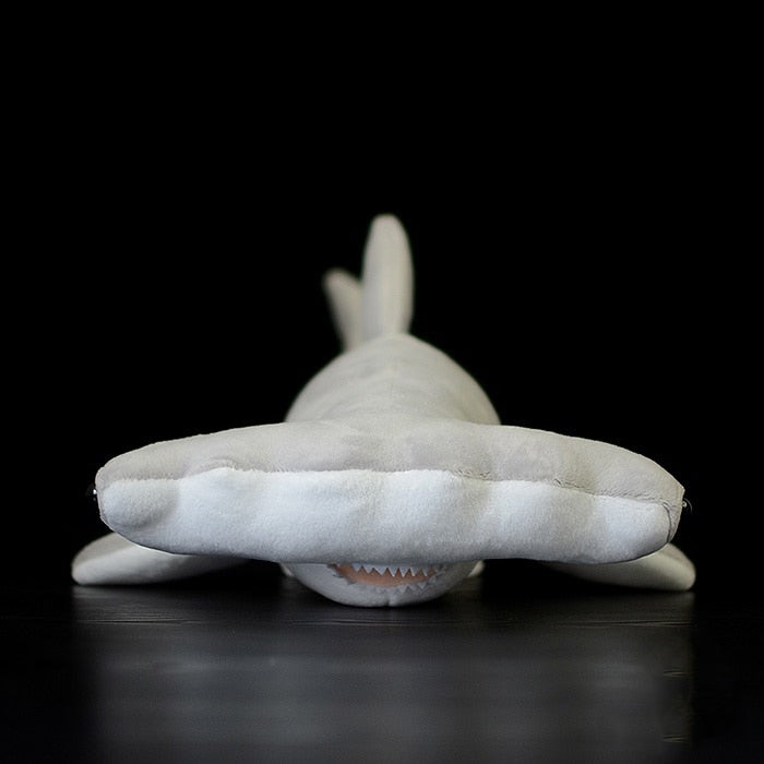 Brinquedo de pelúcia macio de pelúcia tubarão-martelo