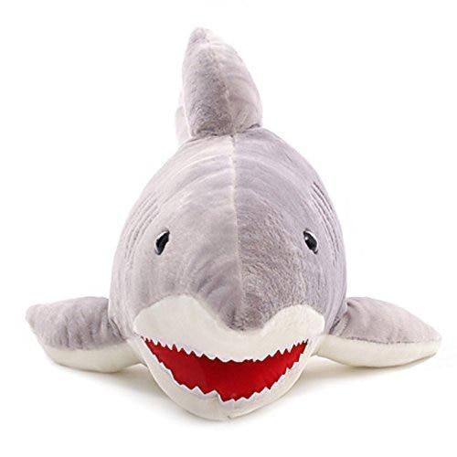 Large Grey Shark Soft Stuffed Plush Toy