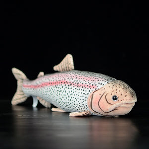 Rainbow Trout Fish Soft Stuffed Plush Toy