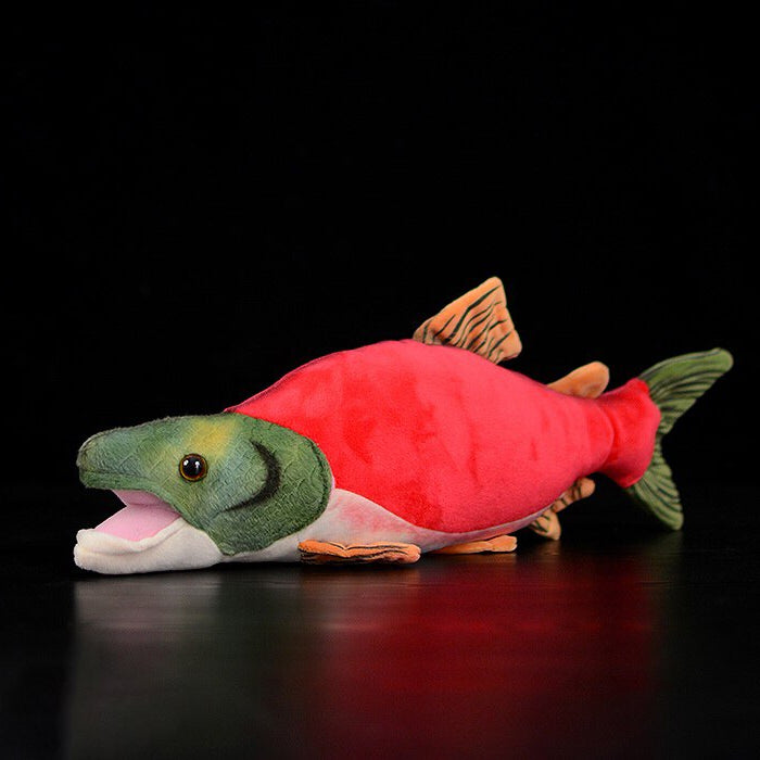 Sockeye Fish Soft Stuffed Plush Toy