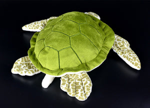 Grüne Meeresschildkröte, weiches Plüschtier