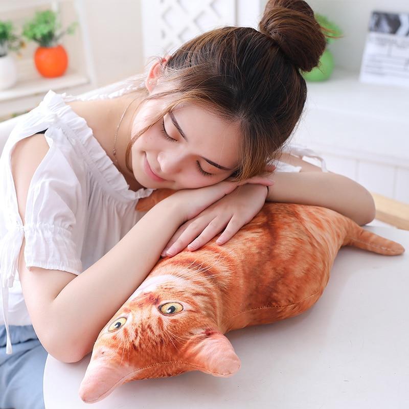 Cat Soft Stuffed Plush Pillow Toy