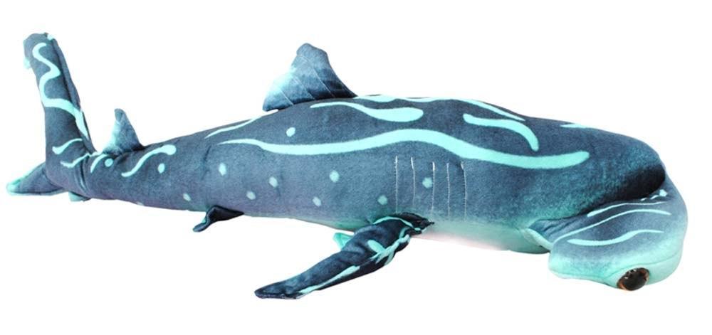 Large Blue Hammerhead Shark Soft Stuffed Plush Toy