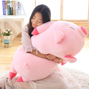 Sleeping Pig Soft Stuffed Plush Pillow Toy