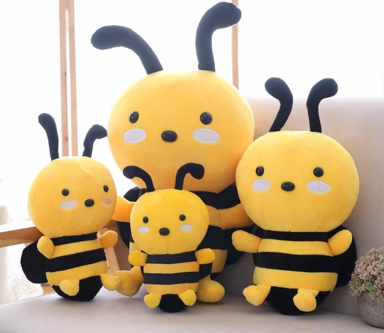 蜜蜂毛绒毛绒玩具