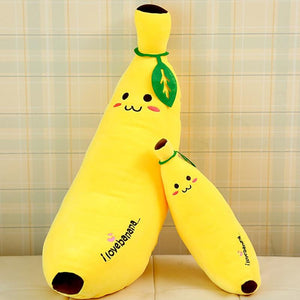 Cute Plush Banana Doll Pillow