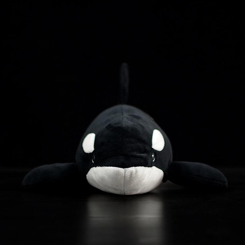 Orque Animaux En peluche Orque Soft Orca Peluche Jouet Noir