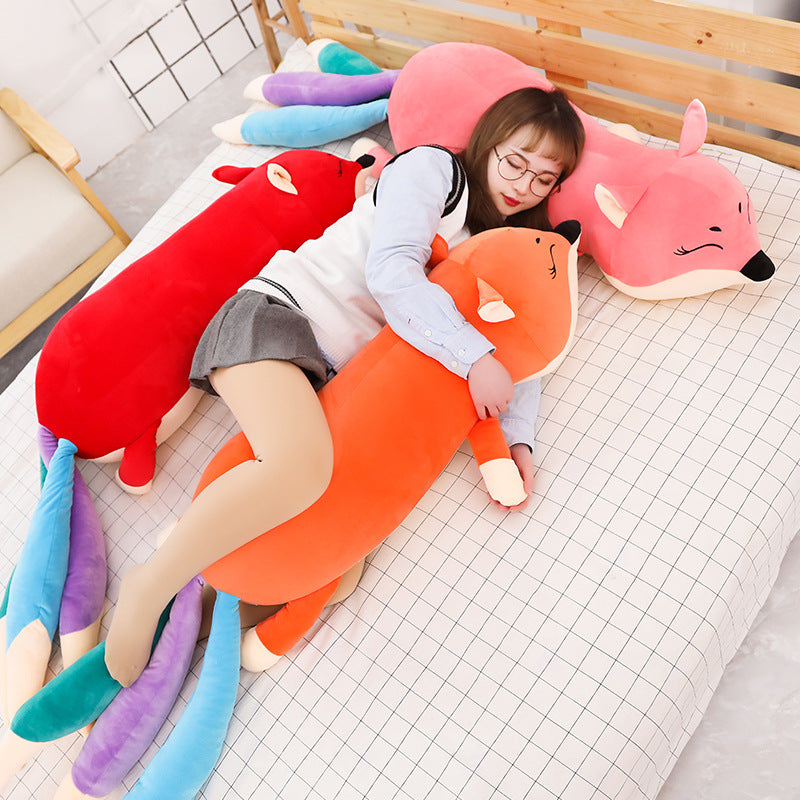 Large Fox Soft Stuffed Plush Body Pillow Toy – Gage Beasley
