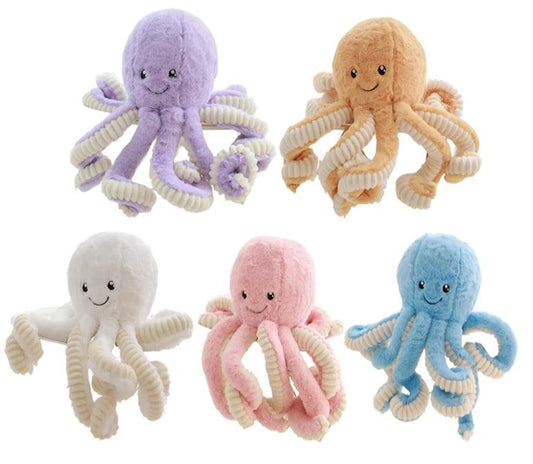Domácí dekorační hračka z měkkého plyšového chobotnice
