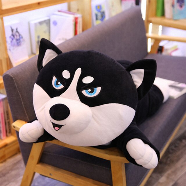 Large Husky Dog Soft Stuffed Plush Toy