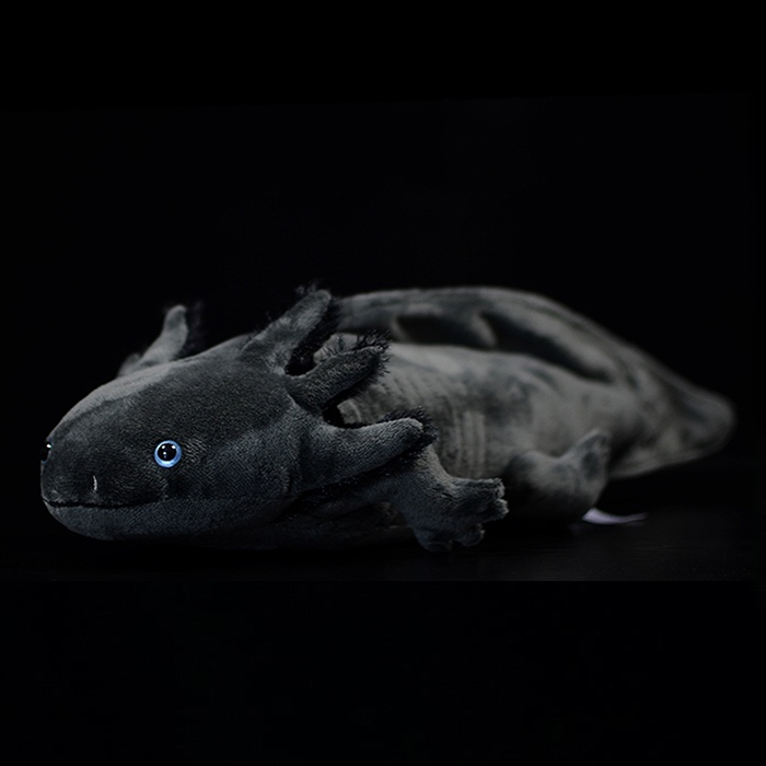Black Axolotl Soft Stuffed Plush Toy